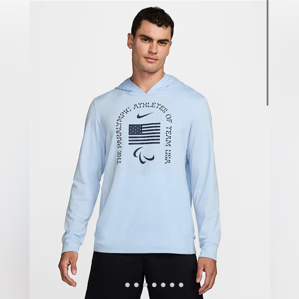 NWT USA Restore Men's Nike Dri-FIT Yoga Lightweight Hoodie